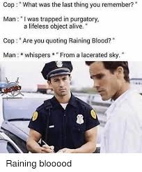 25 Best Memes About Raining Blood Raining Blood Memes