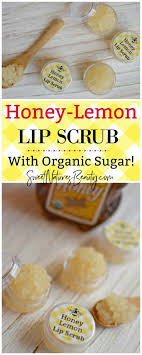 It is made without coconut oil or honey. Honey Lemon Lip Scrub With Organic Sugar Sweet Nature S Beauty
