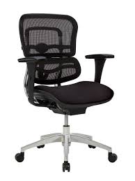 Workpro 12000 Mesh Mid Back Chair Black Office Depot