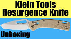 Klein Tools Resurgence Knife Unboxing - YouTube