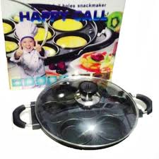 Bolu panggang banyak digemari karena teksturnya yang lembut. Promo Cetakan Kue Martabak Mini Snack Maker 7 Lubang Datar Happy Call Shopee Indonesia