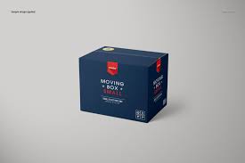 Moving Box 2 Mockup Set Moving Boxes App Design Inspiration Color Box