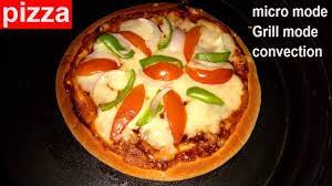 Specifically, the convection bake mode gives you a nice, crispy if you're a big fan of brown cheese on your pizza, then use the convection roast mode to give it a bit of a broil on the cheese. Pizza Recipe In Microwave Pizza In Micro Mode Grill Mode Convection Mo Microwave Pizza Recipe Microwave Recipes Microwave Pizza
