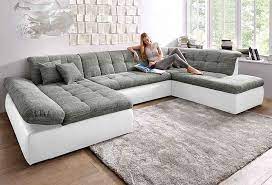 Domo Collection Wohnlandschaft Xxl Wahlweise Mit Bettfunktion Und Armlehnenverstell Furniture Design Living Room Living Room Sofa Set Corner Sofa Living Room