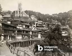 Shimla, India. Photograph by Francis ...