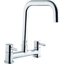 Search for sink tap kitchen. Wickes Seattle Bridge Kitchen Sink Mixer Tap Chrome Wickes Co Uk