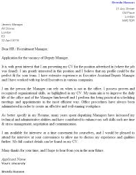 Use the following steps to get. Deputy Manager Cover Letter Example Icover Org Uk