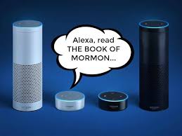 6 'we believe' sheets, spinner, bag of. Amazon Alexa Can Read The Book Of Mormon Really Latter Day Life Hacker