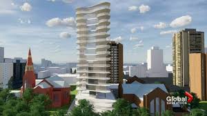 It's a little oasis among wheat fields. Saskatoon Developer Seeks Appeal To Build Condo Between Historic Churches Saskatoon Globalnews Ca