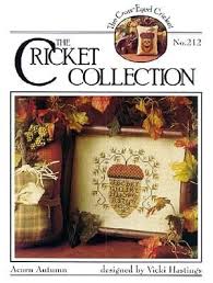 8.07 x 8.00 inches or 20.50 x 20.32 cm stitches required: Cross Eyed Cricket Acorn Autumn 212 Cross Stitch Pattern 123stitch