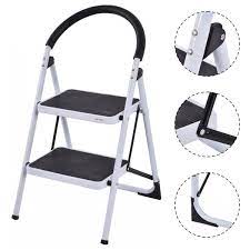 Charm home 3 step multipurpose ladder. Costway 2 Step Ladder Folding Stool Heavy Duty 330lbs Capacity Industrial Lightweight Step Stools Step Ladders Aliexpress