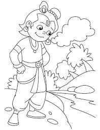 Shri krishna was born in the prison of his uncle kamsa in mathura. 42 Krishna Coloring Pages Ideas Coloring Pages Krishna Online Coloring Pages