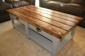 Henry wood coffee tabularize top with metallic wooden coffee table with drawers plans root word by hffcom iii 613. Diy Benchwright Coffee Table With Drawers Coffee Table Plans Diy Coffee Table Coffee Table Inspiration