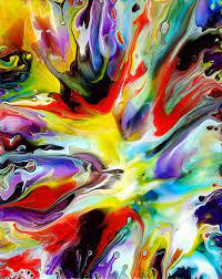 Discover The Work Of Contemporary Uk Artist Mark Chadwick An Array Of Abstract Art Fluid And Spin Paintings Available To Buy Abstract Fluid Painting Painting
