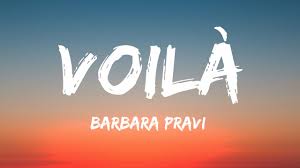 Ivalo, viola, oliva, viola, volia. Barbara Pravi Voila Lyrics France Eurovision 2021 Youtube