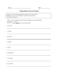 Writing Reflexive Pronoun Worksheet Pronoun Worksheets Reflexive Pronoun Reflexive Pronouns Worksheet