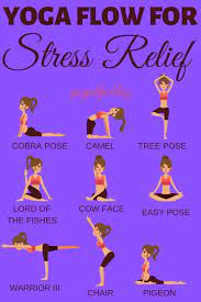 Maybe you would like to learn more about one of these? 10 Easy Poses For Stress Relief Yoga Life In 2020 Yoga Routine For Beginners Yoga Workout Routine Yoga Sequence For Beginners