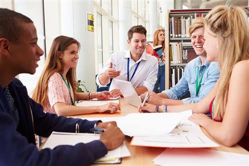Academic Discussion Improves the Fluency of English
