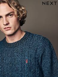 Jumpers Crew Neck Cable Coldweather