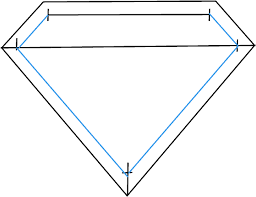 How to draw superman logo. How To Draw Superman Logo Diagram Full Size Png Download Seekpng