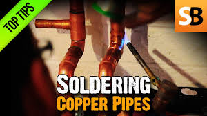 The most common diy soldering for copper pipes is on a water pipe, which is why some delicacy is required. How To Solder Copper Pipes Avoid Leaking Water Youtube