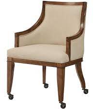 Latitude run® this compact size upholstered dining chair offers tremendous comfort with a contemporary look. Breathtaking Upholstered Dining Chairs With Casters American Drew Furniture Leather Chaise Lounge Chair Chair