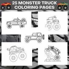 Pull out your crayons and get ready: Semi Truck Coloring Book Printable Trucker Coloring Book Big Etsy
