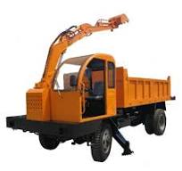 China 3t 5t 8t Mini Truck with Excavator for Sale
