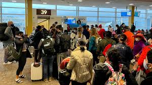 Millions Of People Flying Despite Public Health Pleas To Stay Put Kpbs Find the perfect people flying stock photos and editorial news pictures from getty images. millions of people flying despite public health pleas to stay put kpbs