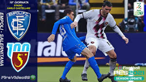Follow the serie b live football match between salernitana and empoli with eurosport. Pes 2021 Serie B Empoli Vs Salernitana 18 Giornata Youtube