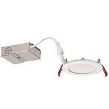 Lithonia Lighting Wf4 Led 40k Mw M6 4 Inch New Construction Remodel Wafer Thin Led Recessed Down Light 120 Volt 10 Watt 80 Cri 4000k 765 Lumens Matte White Recessed Lighting Indoor Fixtures Lighting