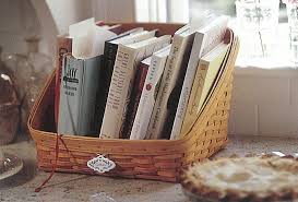 Our Book Keeper Basket Can House Quite The Collection Of Recipe Books Basket And Crate Basket Crates
