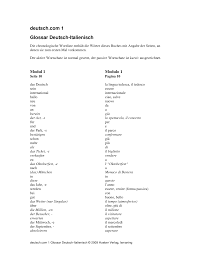 Willkommen zu hause 2008 online stream deutsch. Https Www Hueber De Media 36 Deutsch Com 1 Glossar Dt Ital Pdf
