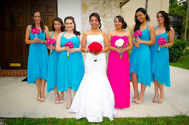 Mismatching Maid Of Honor 36 Beautiful Ideas Maid Of Honor Dress Different Maid Of Honour Dresses Fuchsia Wedding Colors