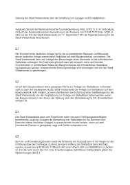 Mit vielen weiteren infos zum thema. Https Www Westerstede De Fileadmin Dateien Dokumente Ortsrecht 6 Bauwesen Garagenstellplaetzeschaffung Pdf