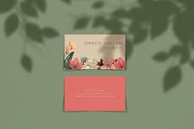 Download Free Horizontal Business Card Mockup On Behance