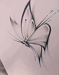 How To Draw A Butterfly Butterfly Drawing Butterfly Sketch Butterfly Drawing Art Drawings Simple