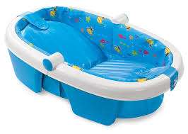 The amount of water the baby swallowed in the bath can easily tell you whether you might have a problem on your hands. Buy Newborn To Toddler Fold Away Baby Bath Duck Diver For Aed 177 00 Baby Baths Accessories Mamas Papas Uae