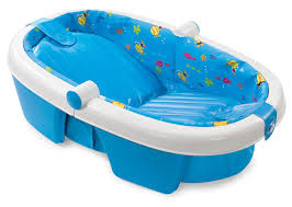 Babies aren't afraid to make a mess. Buy Newborn To Toddler Fold Away Baby Bath Duck Diver For Aed 177 00 Baby Baths Accessories Mamas Papas Uae