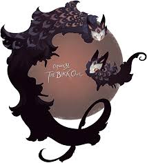 Mogiween Day 31 The Black Owl By Al Kem Y On Deviantart Magical Creatures Fantasy Creatures Creature Art