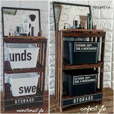 連載 100均アイテムだけで完成 すのこでミニドレッサー収納編 ミニ ドレッサー 100均 diy ソファ diy すのこ