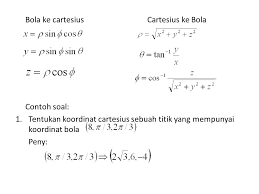 Maybe you would like to learn more about one of these? Koordinat Silinder Dan Koordinat Bola Ppt Download