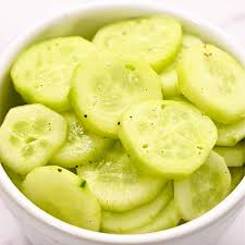 They pair well with salads, sandwiches, mains and can be served as a side dish or a snack. Vinegar Marinated Cucumbers The Wholesome Dish