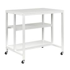 Check spelling or type a new query. Buy Mainstays Industrial Kitchen Island Cart With Shelves White Finish Online In Indonesia 517597492