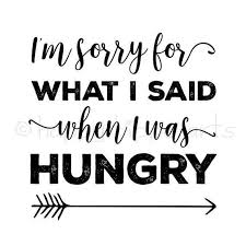 I Am Sorry For What I Said When I Was Hungry Sign Im Sorry For What I Said When I Was Hungry Canvas Wrap Funny Kitchen Art Kitchen Canvas Funny Home Art Hangry Sign Hangry Humor Hangry Sign Kitchen Humor