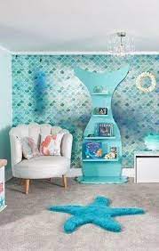 17 diy winter decorations projects make your own garden winter wonderland what you need for your garden gardening tasks may be postponed during winter, but you can still breathe life into your backyard. Pin By M Canady On Under The Sea Nursery Mermaid Room Decor Ocean Themed Bedroom Beach Themed Bedroom