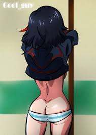 Rule 34 - Absurdres Ass Ass Cleavage Black Hair Breasts Butt Crack Canon  Panties Canonical Scene Cool-guy Cool Guy Female Highres Kill La Kill Large  Breasts Matoi Ryuuko Meme Panties Redraw Ryuko