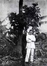 Self Portrait Arthur Rimbaud Standing In Front Of A Tree In Harar Writers And Poets Artist Portrait