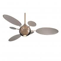 Choose brushed nickel, bronze, or wood finishes. Cirque Ceiling Fan By Minka Aire Fans F596 Bn With Fb196 Mg Mahogany Blades