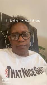 Stylish Short Salt and Pepper Hair Cut